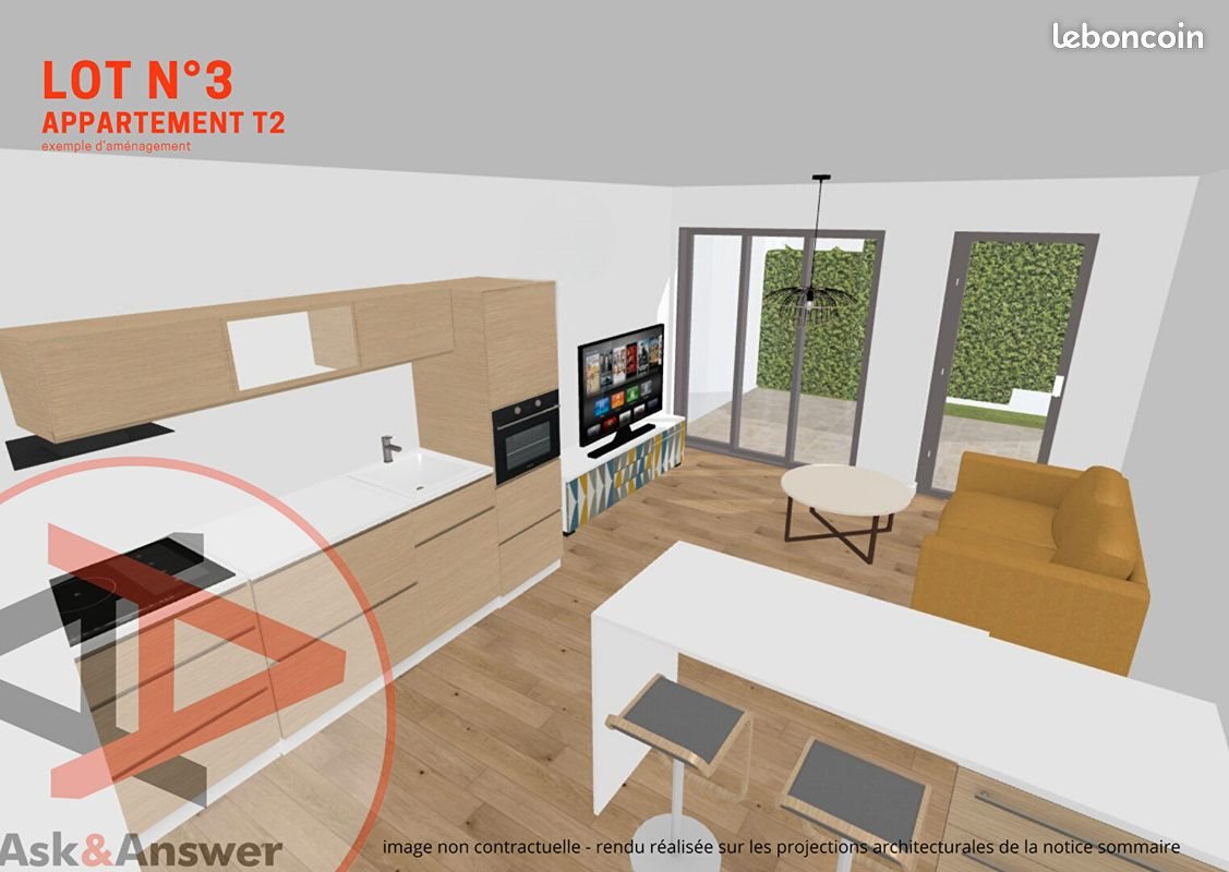 Appartement à vendre, 71m², Tours