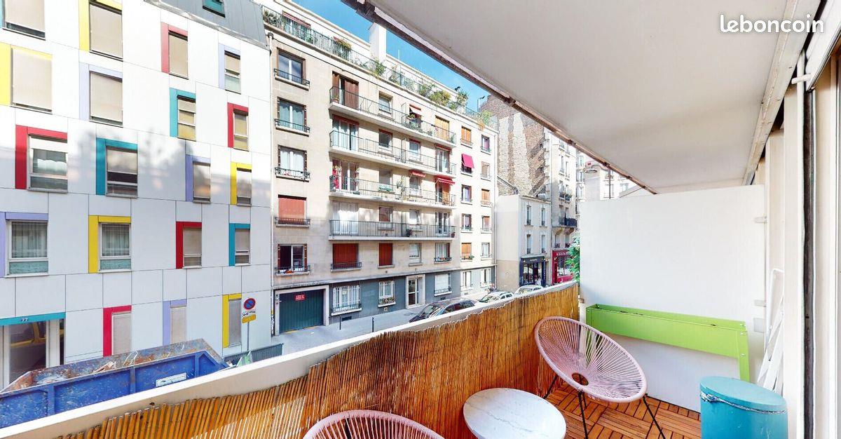 Appartement à louer, 28m², Paris 20ème