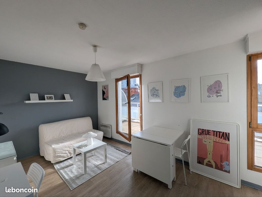 Appartement à louer, 18m², Nantes