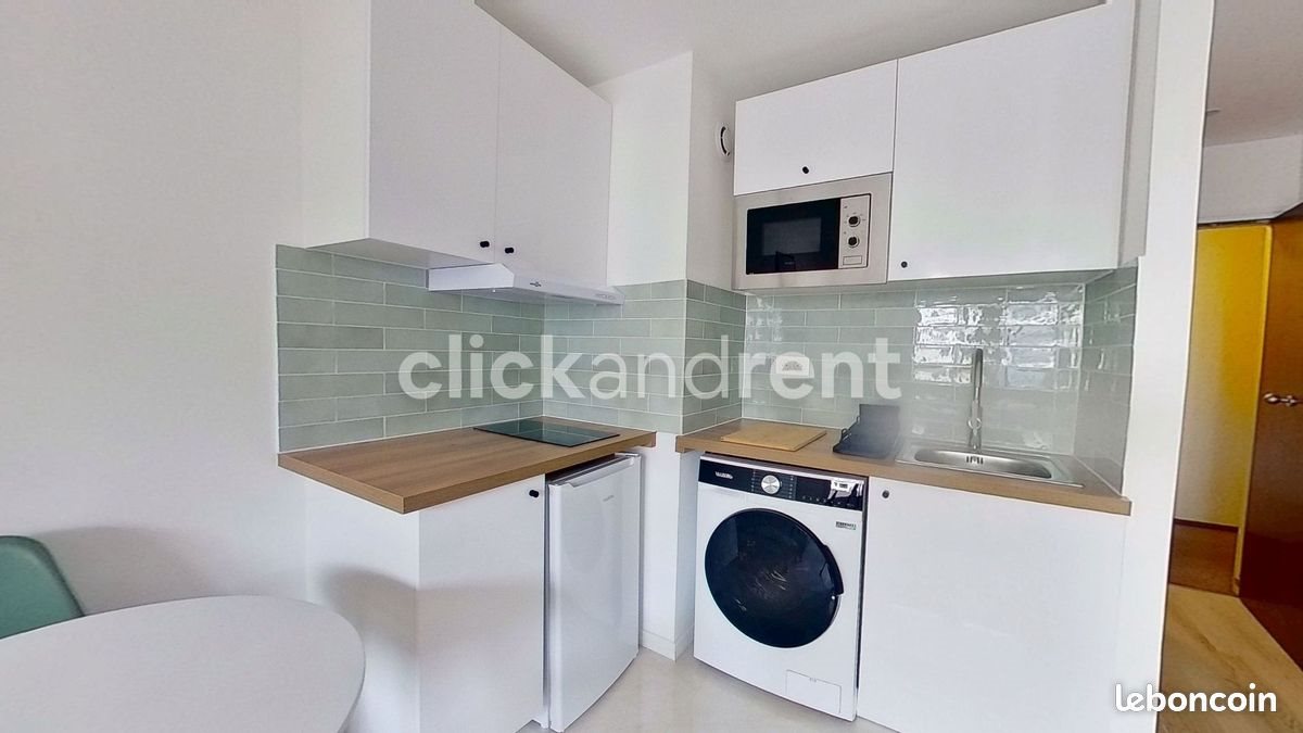 Appartement à louer, 23m², Paris 19ème