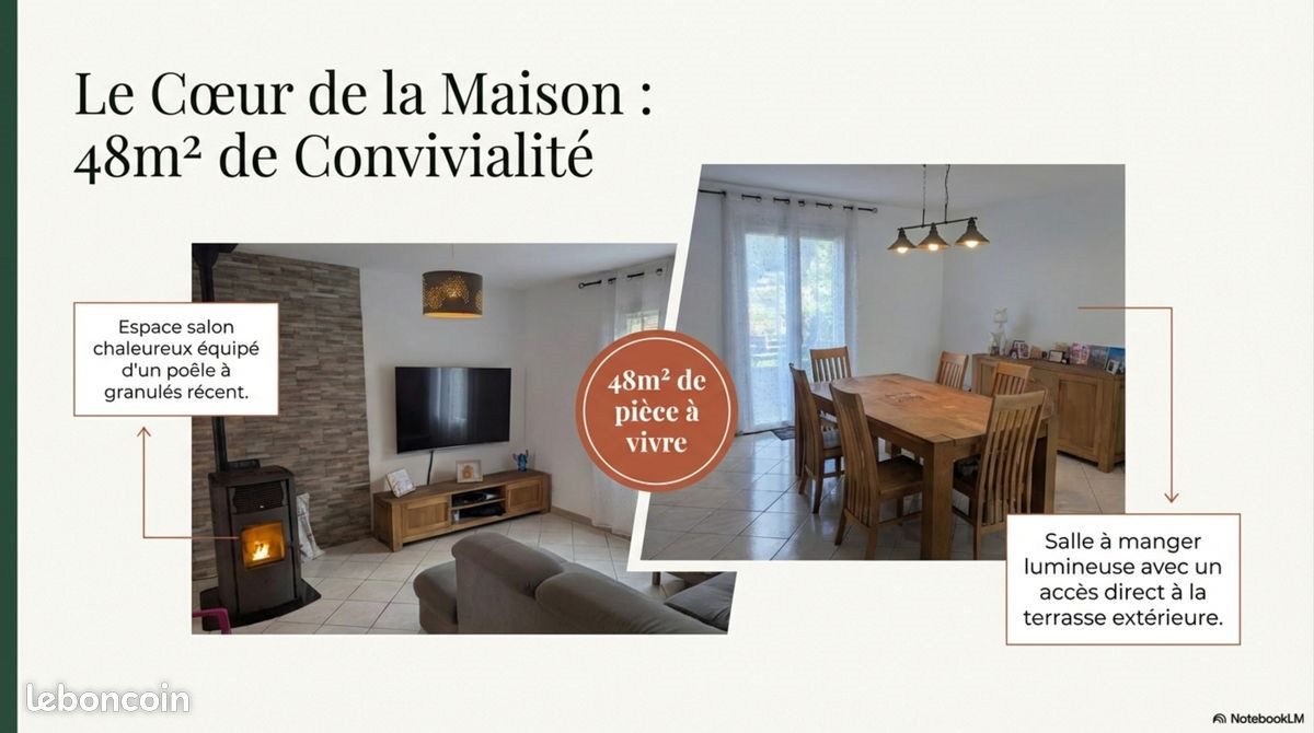 Maison à vendre, 140m², Corcy