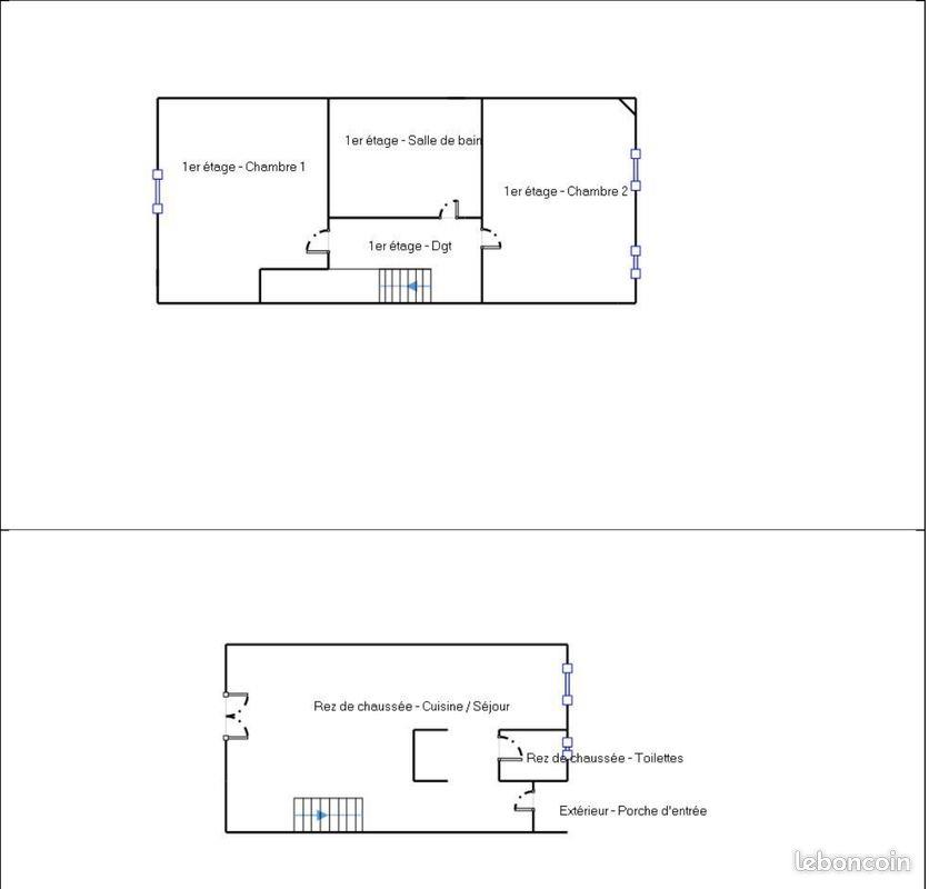 Maison à louer, 58m², Toulouse