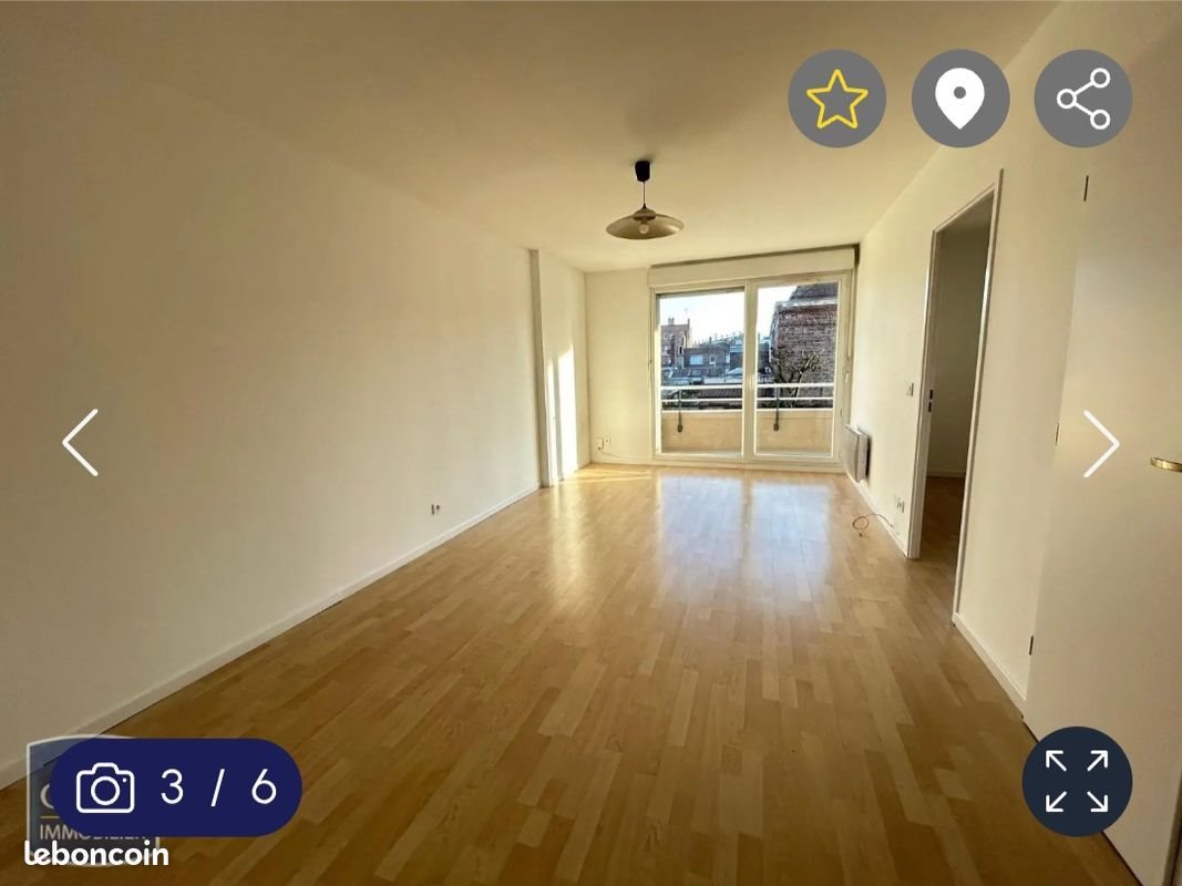 Appartement à louer, 42m², Lille