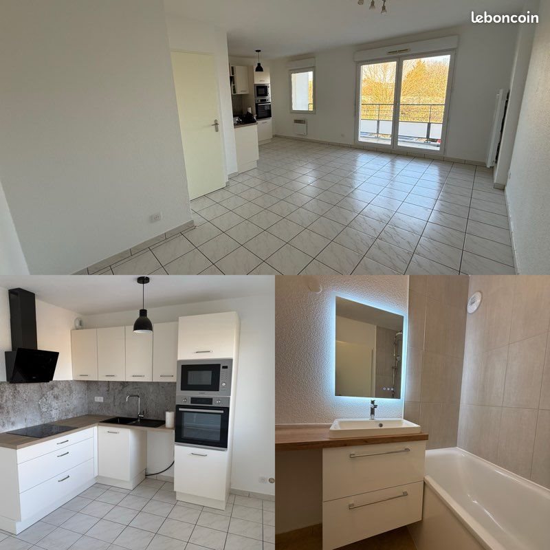 Appartement à louer, 59m², Essey-lès-Nancy
