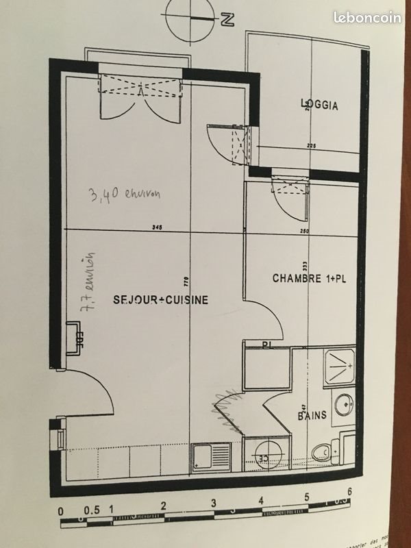 Appartement à louer, 40m², Châteauneuf-les-Martigues