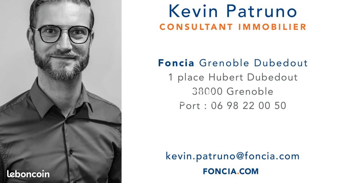 Appartement à vendre, 45m², Grenoble