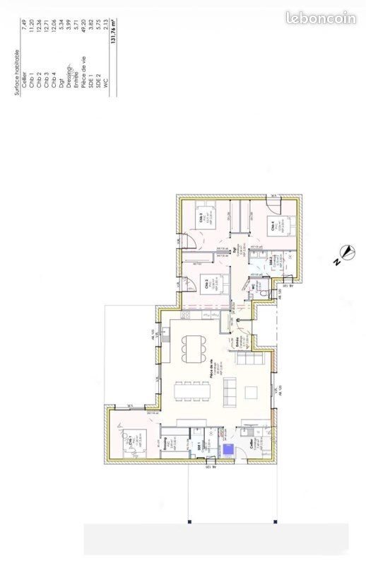 Maison à louer, 131m², Niort