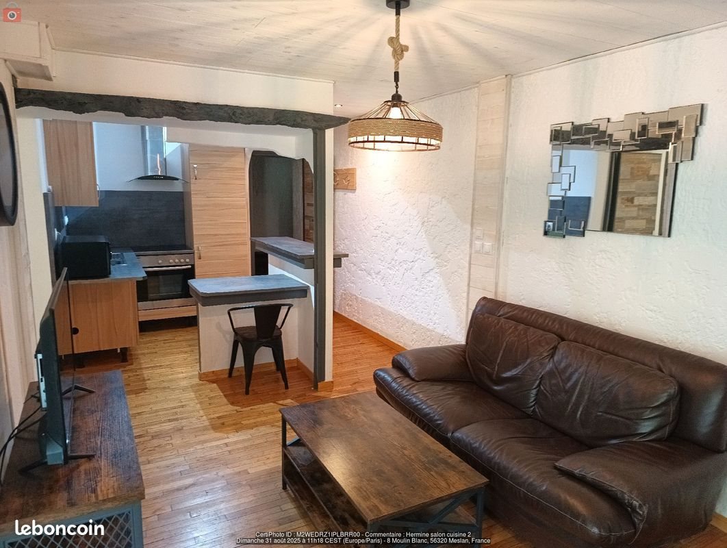 Appartement à louer, 40m², Meslan