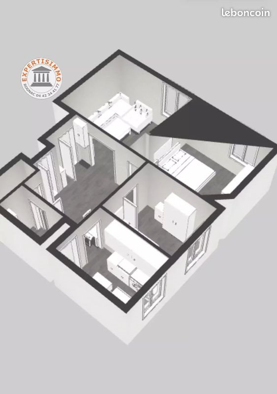 Appartement à vendre, 66m², Rognac