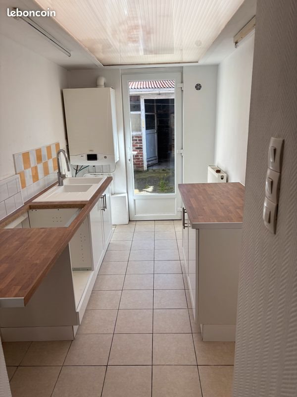 Maison à louer, 55m², La Gorgue