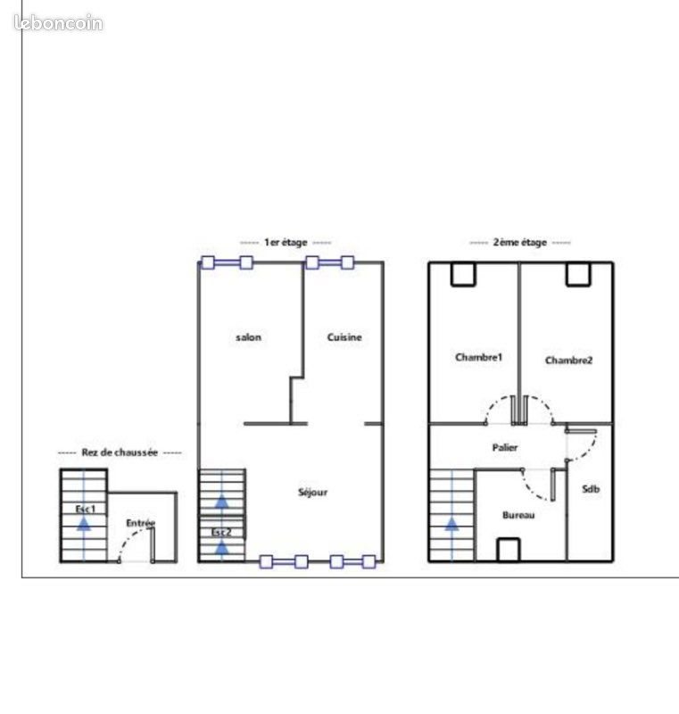 Appartement à louer, 68m², Louvroil