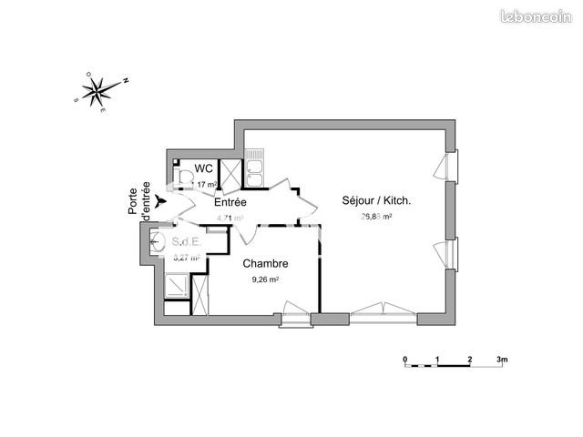 Appartement à louer, 45m², Mainvilliers