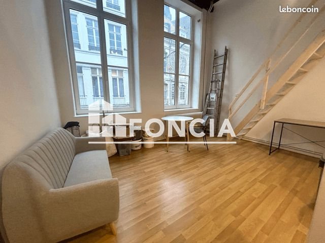 Appartement à louer, 21m², Lille