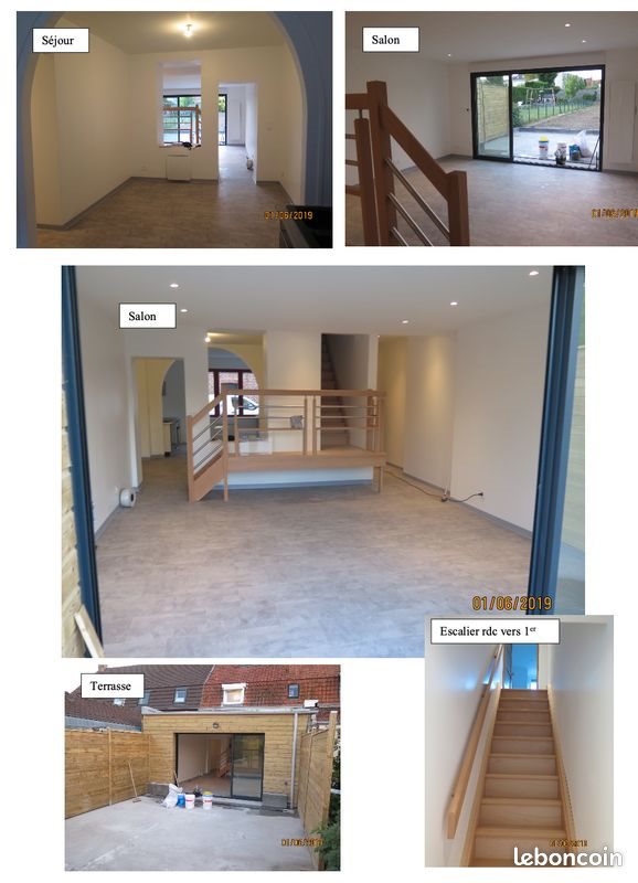 Maison à louer, 120m², Toufflers