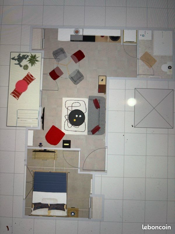 Appartement à louer, 41m², Marseille 4ème