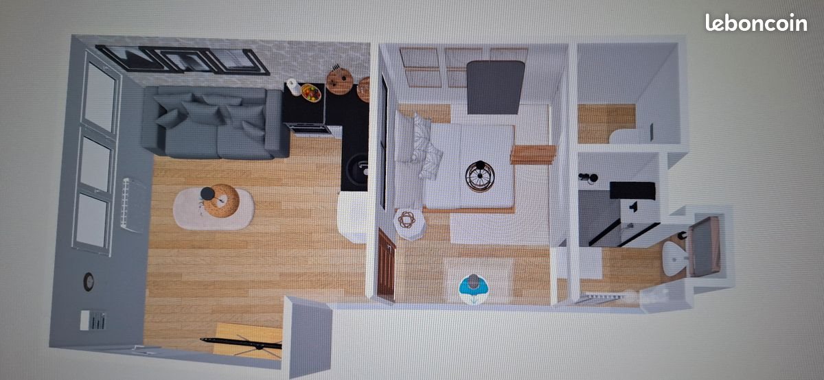 Appartement à vendre, 30m², Villeneuve-lès-Avignon