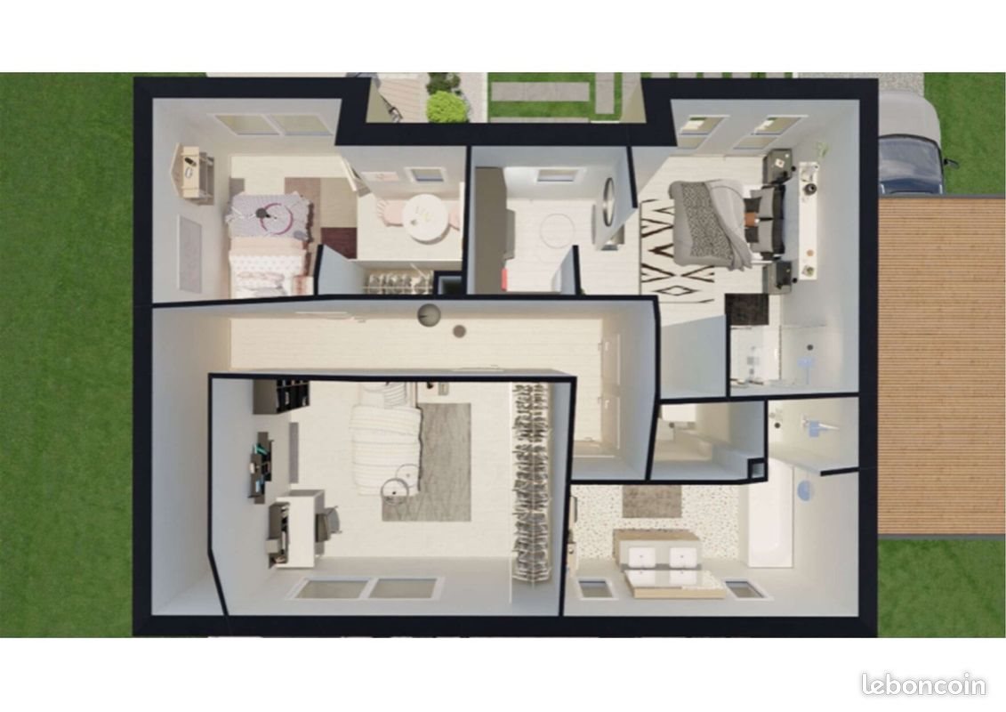 Maison à louer, 118m², La Chenalotte