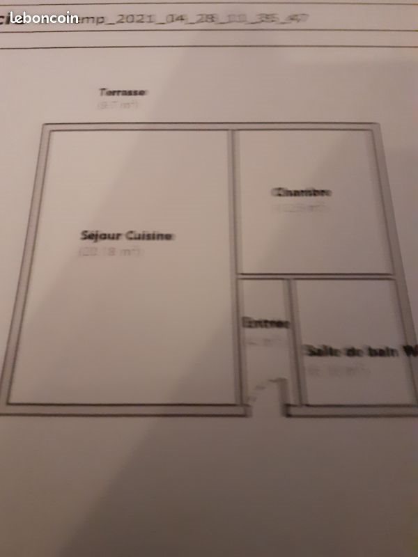 Appartement à louer, 43m², La Salvetat-Saint-Gilles