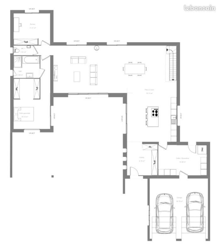 Maison à vendre, 200m², Le Poinçonnet