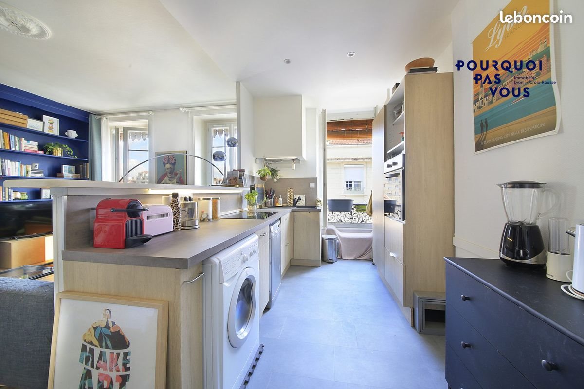 Appartement à vendre, 46m², Lyon 7ème