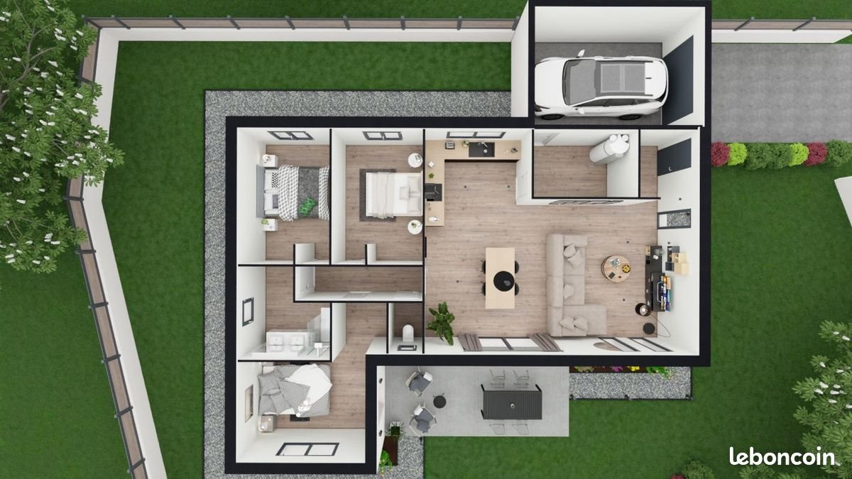 Maison à vendre, 100m², Saint-Marcel-lès-Sauzet