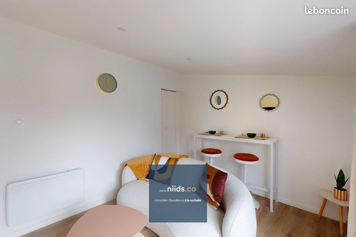 Appartement à vendre, 36m², La Rochelle