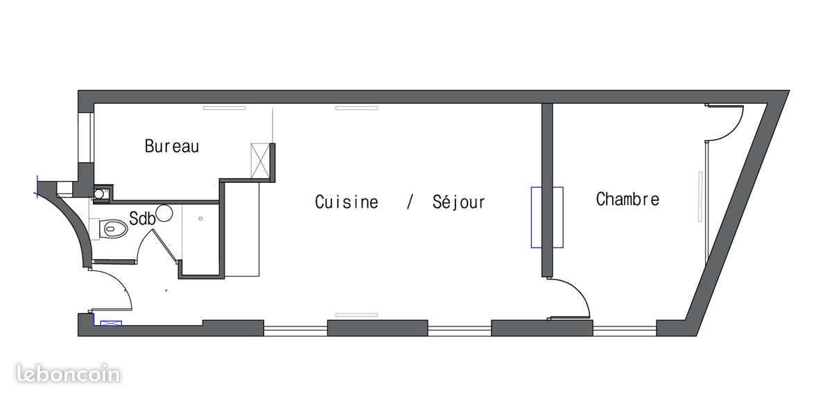 Appartement à vendre, 48m², Paris 11ème