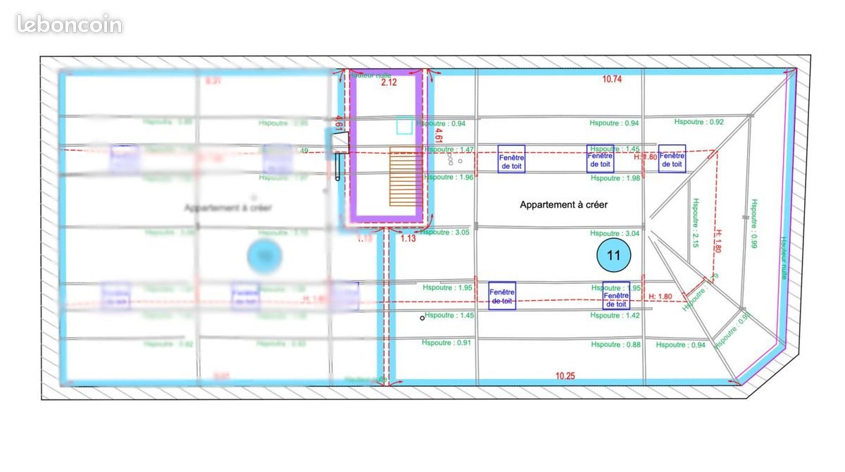 Appartement à vendre, 38m², Reims