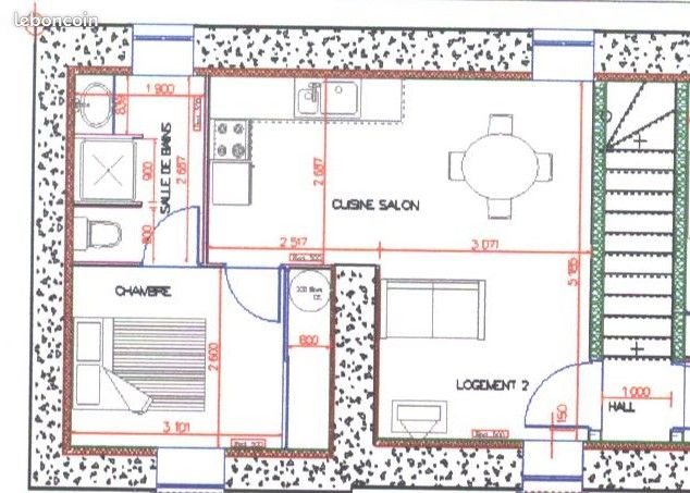 Appartement à louer, 40m², La Chaize-le-Vicomte