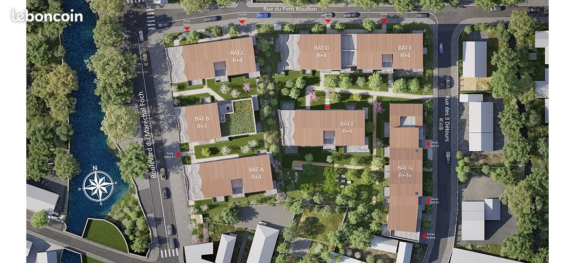 Appartement à vendre, 22m², Chartres