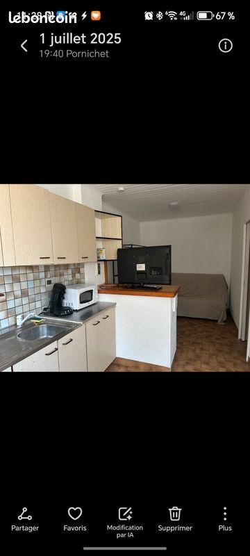 Appartement à louer, 35m², Pornichet