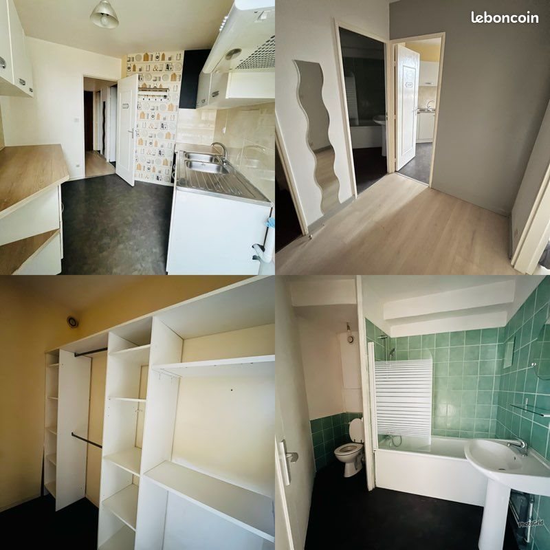 Appartement à louer, 49m², Le Petit-Quevilly