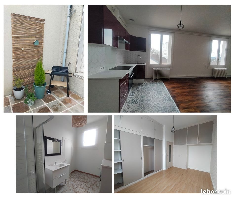 Appartement à louer, 70m², Limoges
