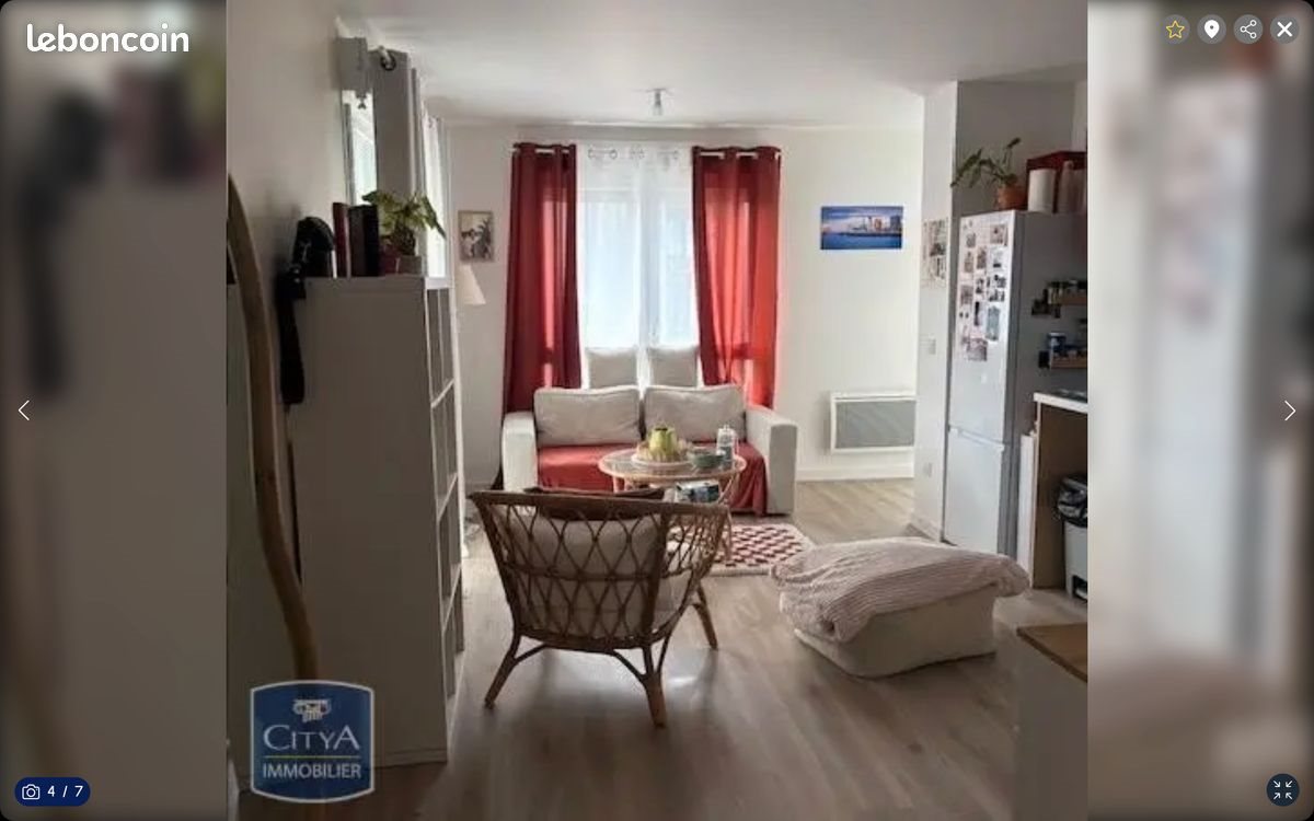 Appartement à louer, 41m², Le Havre