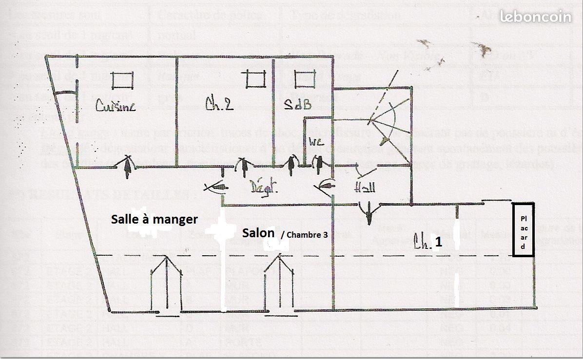 Appartement à louer, 65m², Saint-Pierre-le-Moûtier