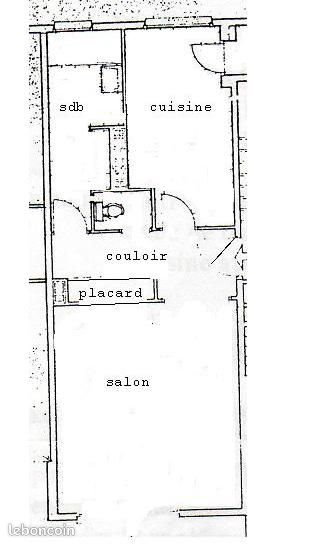 Appartement à vendre, 39m², Nevers
