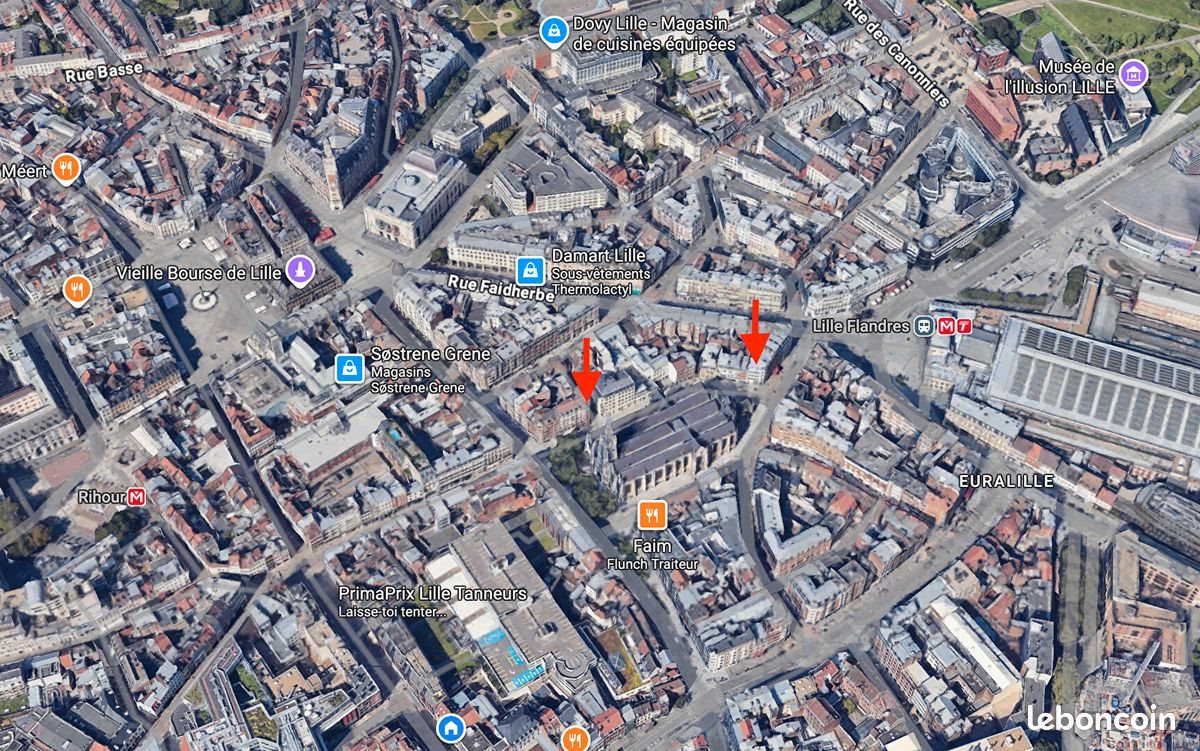 Appartement à louer, 550m², Lille