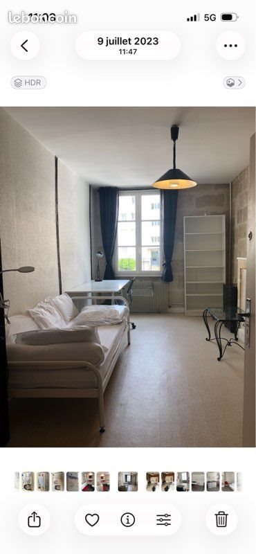 Appartement à louer, 18m², Tours