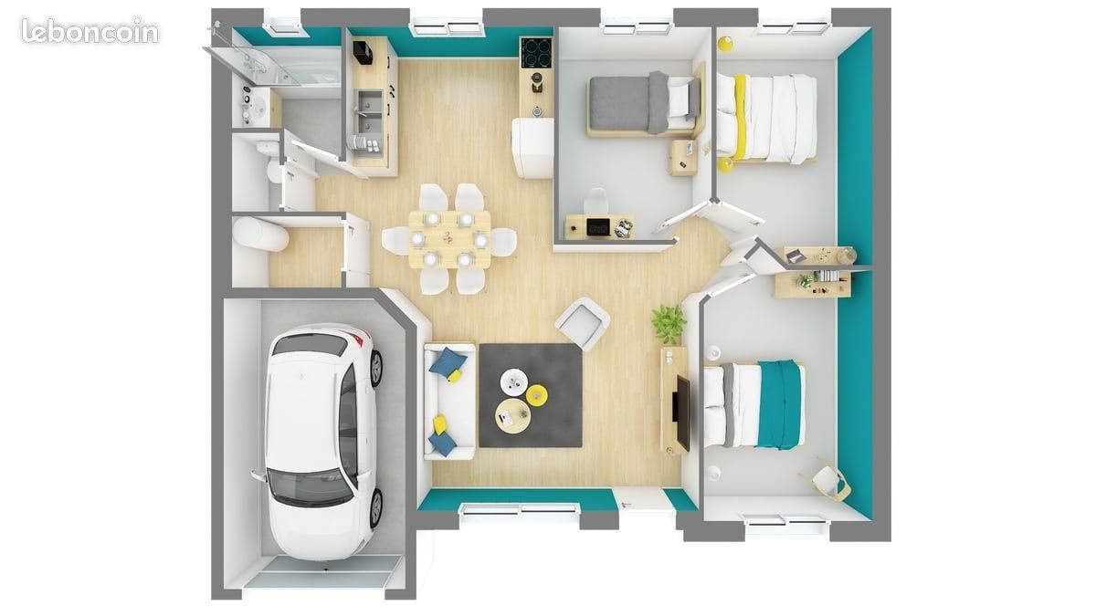 Maison à vendre, 73m², Brive-la-Gaillarde