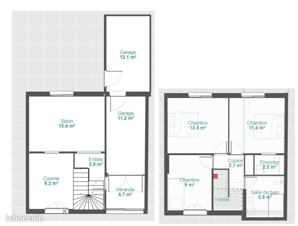 Maison à louer, 75m², Gaillac