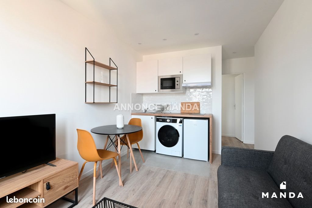 Appartement à louer, 21m², Saint-Ouen