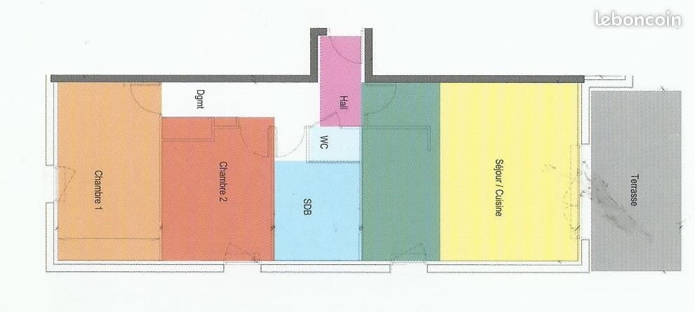 Appartement à louer, 69m², Wambrechies