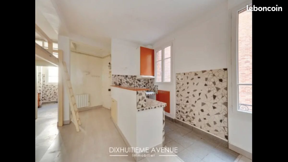 Appartement à louer, 32m², Paris 18ème