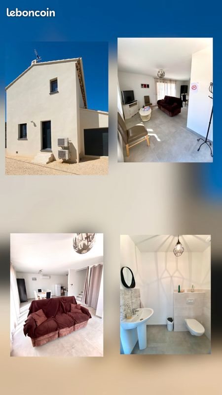 Maison à louer, 76m², Laudun-l'Ardoise