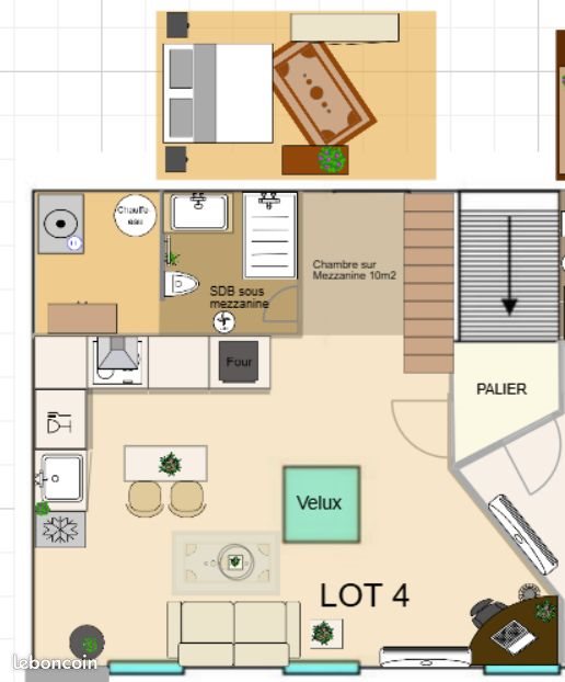 Appartement à vendre, 40m², Nîmes