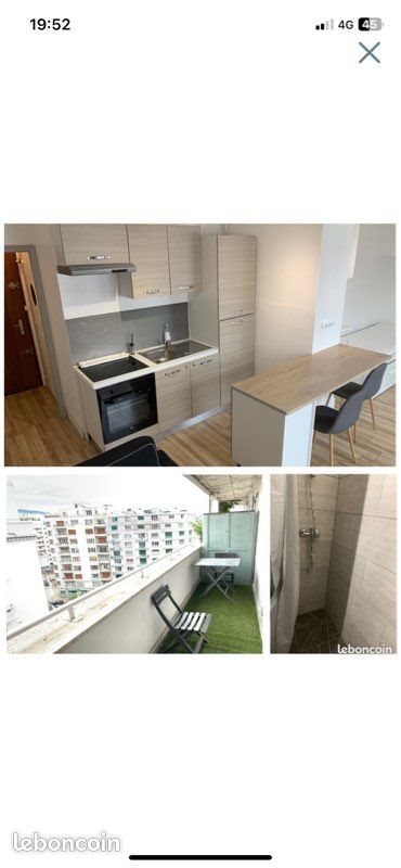 Appartement à louer, 26m², Grenoble
