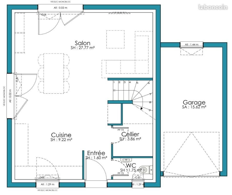 Maison à vendre, 85m², Zillisheim