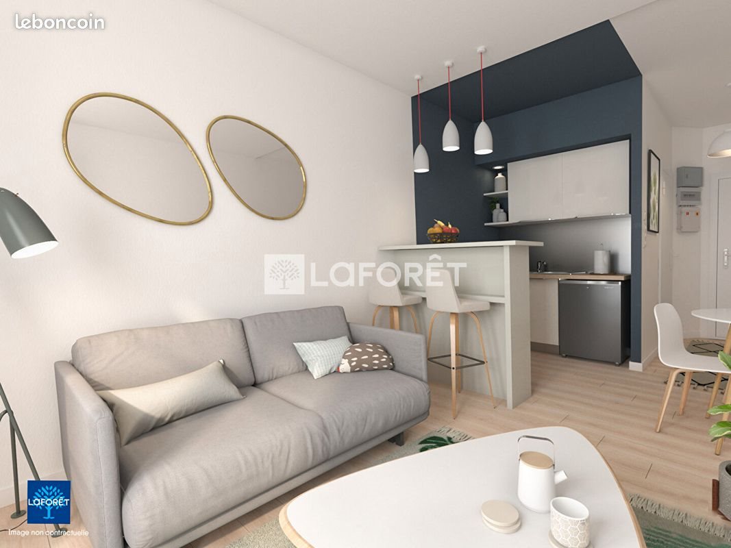 Appartement à louer, 21m², Angers