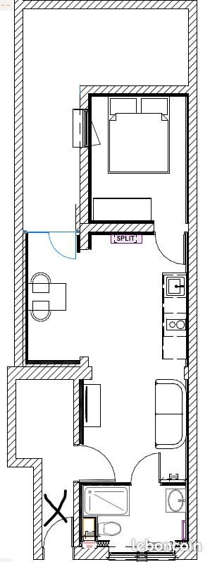 Appartement à louer, 34m², Lille