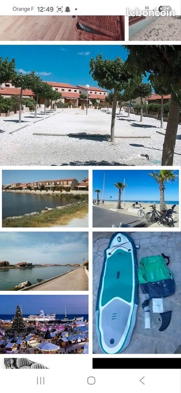 Maison à louer, 55m², Le Barcarès